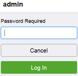 Enter the System Administrator password